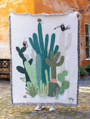 Throw Blanket, Cactus