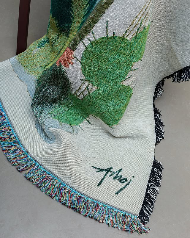 Throw Blanket, Cactus