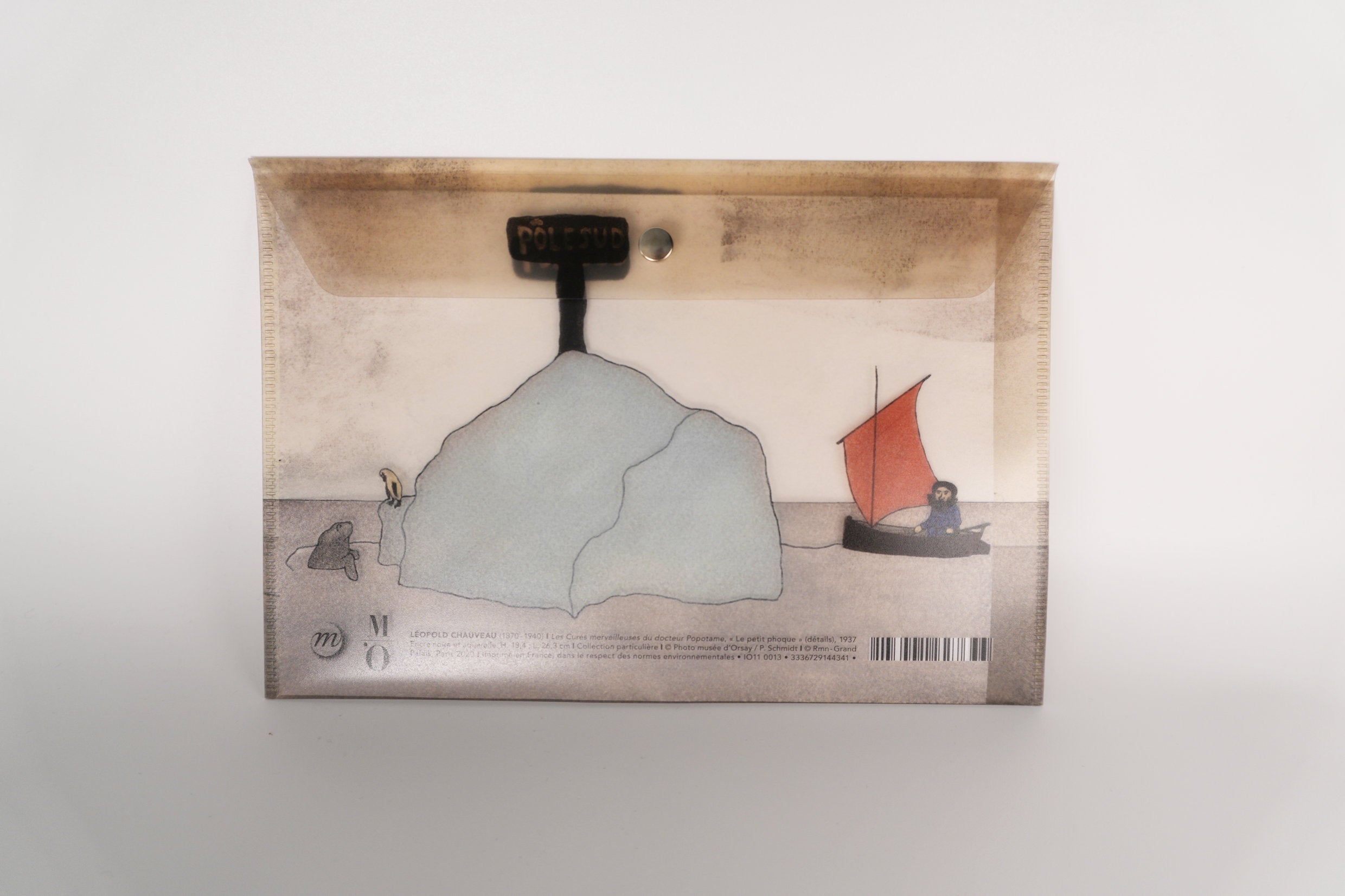Document holder, small seal