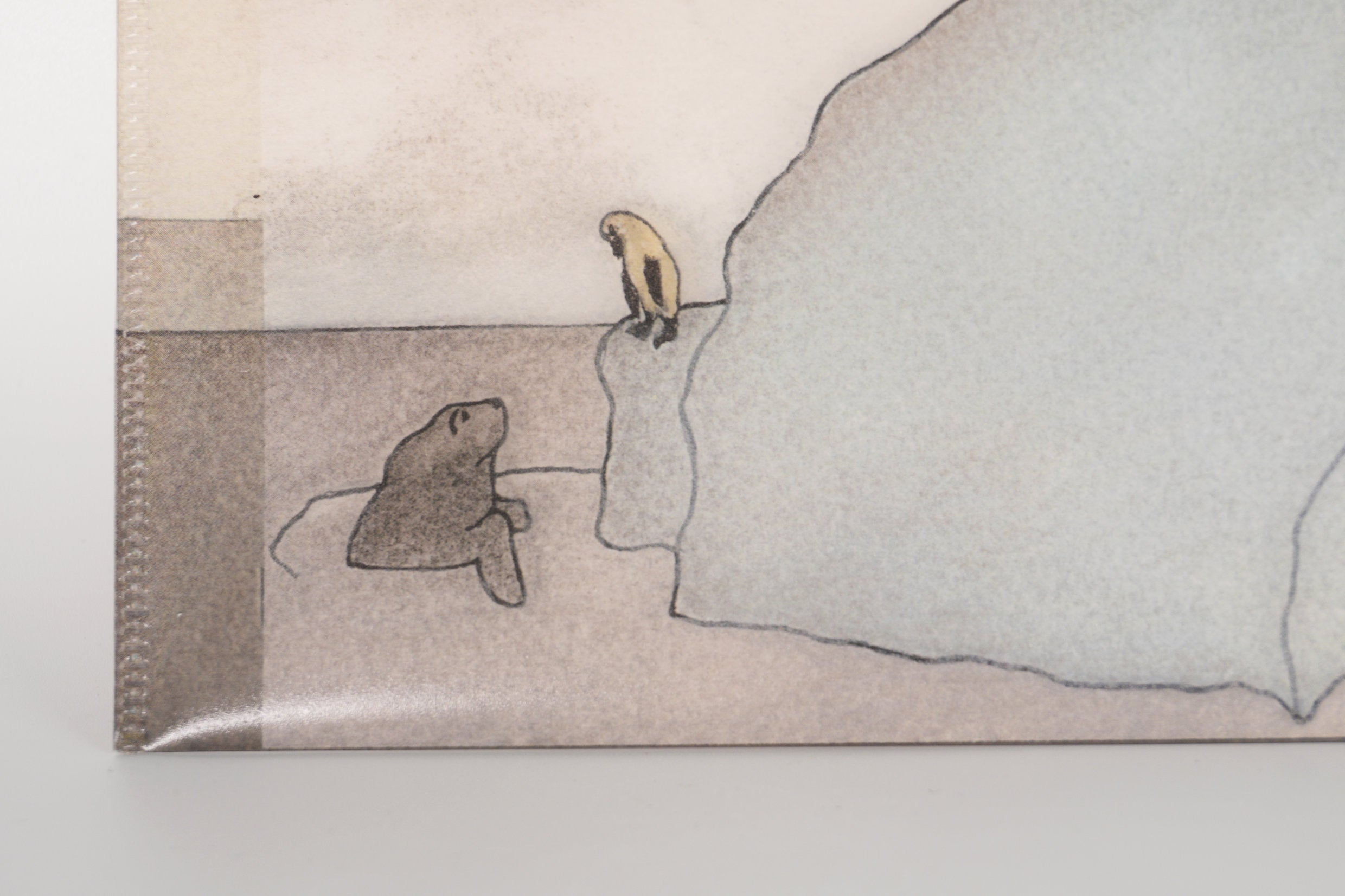 Document holder, small seal