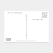Dear Slug, Happy Birthday Postcard