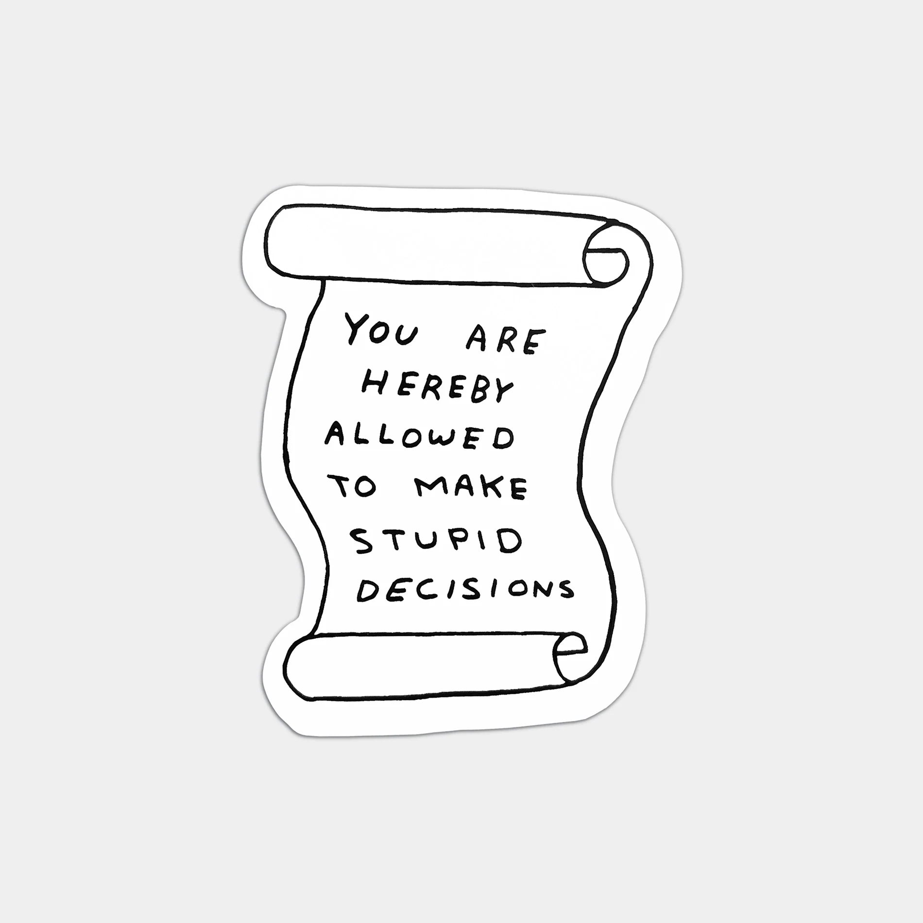 Stupid Decisions Sticker Pack