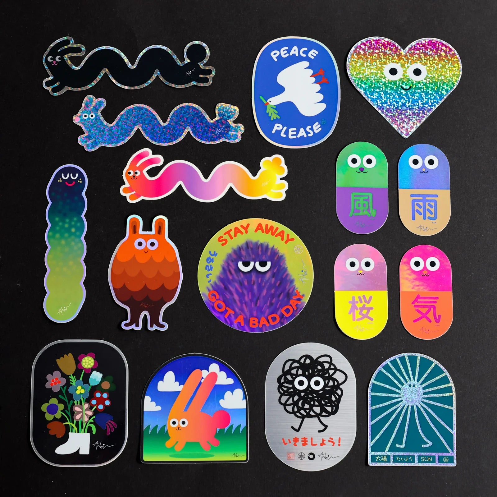 Sticker: Rainbow Heart