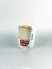Hair clip, instant ramen