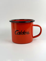 Calder "Black Widow" Enamel Mug