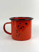 Calder "Black Widow" Enamel Mug