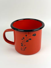 Calder "Black Widow" Enamel Mug