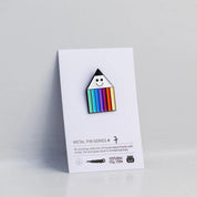 Pin Badge Penny Rainbow