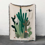 Throw Blanket, Cactus