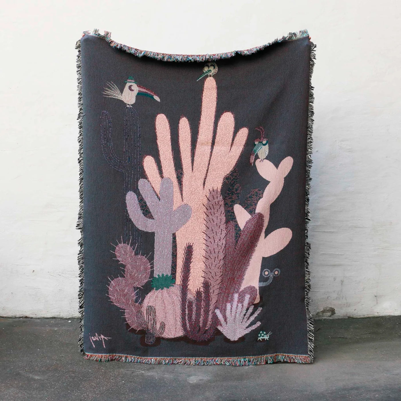 Throw Blanket, Cactus