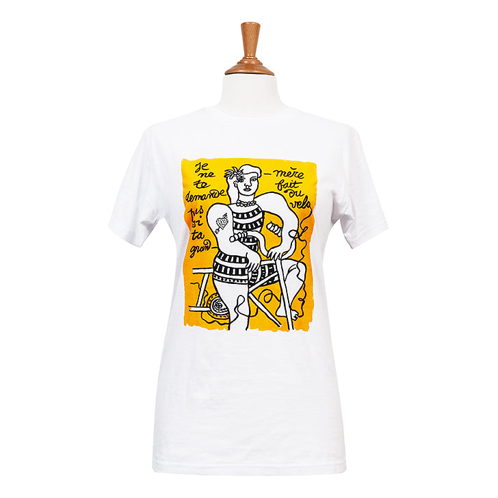 Fernand Léger T-shirt: "I'm not asking you if your grandmother cycles"