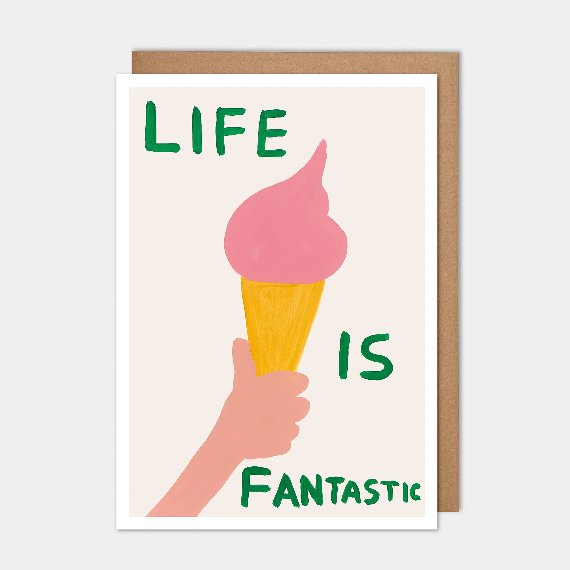 Life Is Fantastic グリーティングカード