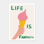 Life Is Fantastic グリーティングカード