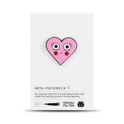 Pin Badge Pink Heart