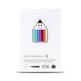Pin Badge Penny Rainbow