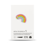 Pin Badge: Flying Rainbow