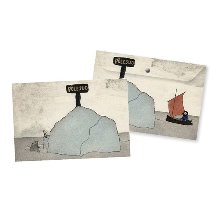 Document holder, small seal
