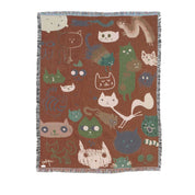 Throw Blanket Cats