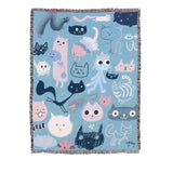 Throw Blanket Cats